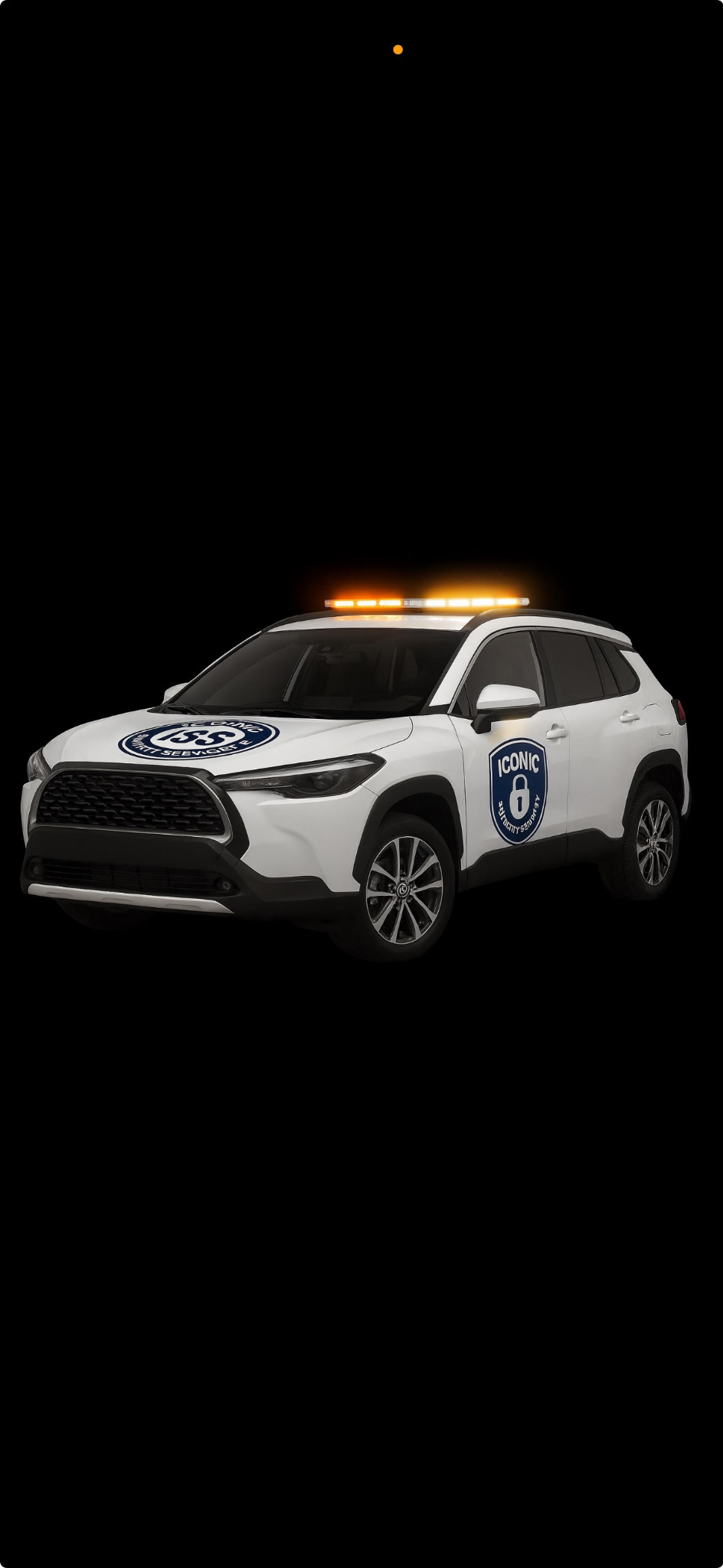Iconic Security Solutions patrol vehicle