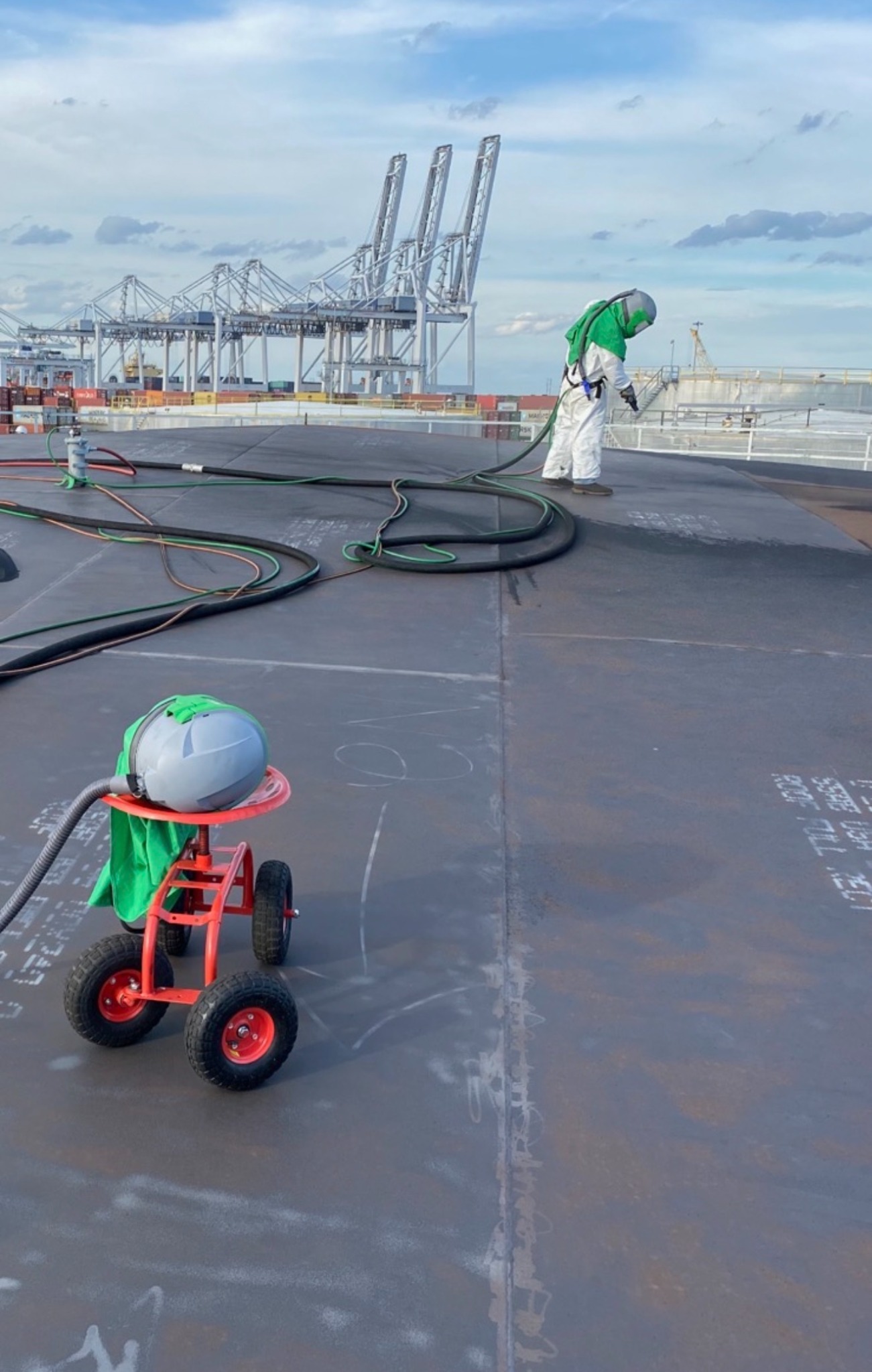 Kerby project related to industrial coatings
